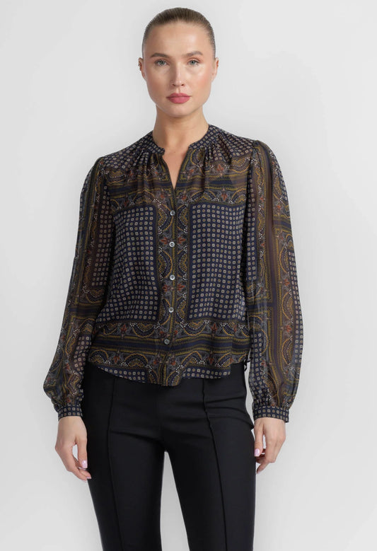 V-Neck Ashlynn Blouse