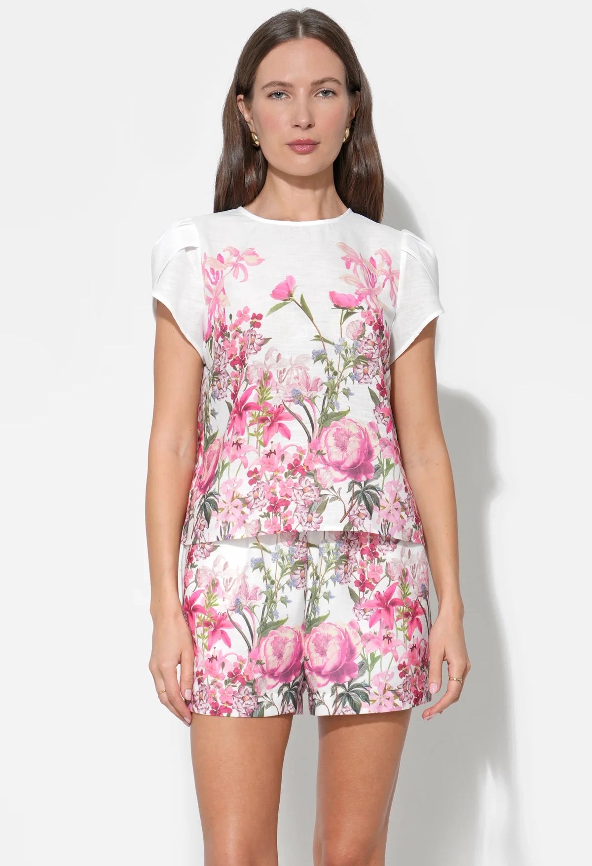 Valerie Floral Placement Top