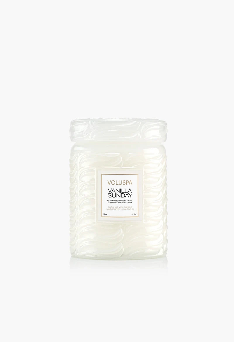 Vanilla Sunday 18 oz Large Jar Candle
