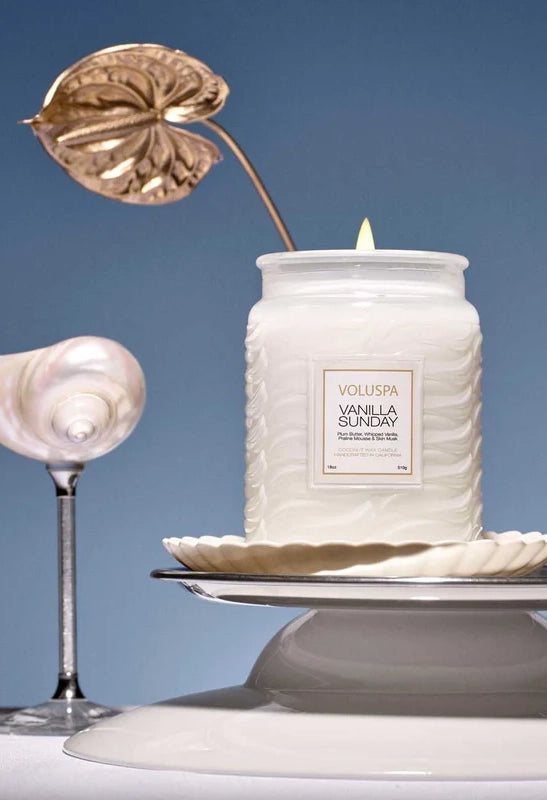 Vanilla Sunday 18 oz Large Jar Candle