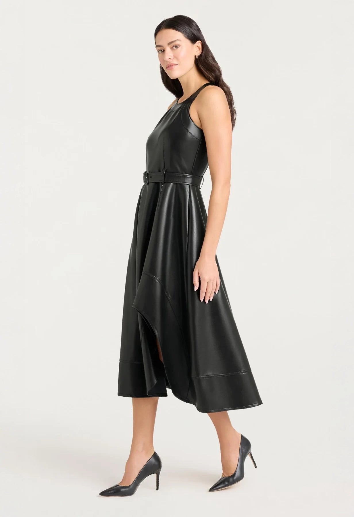 Vegan Leather Zelda Dress