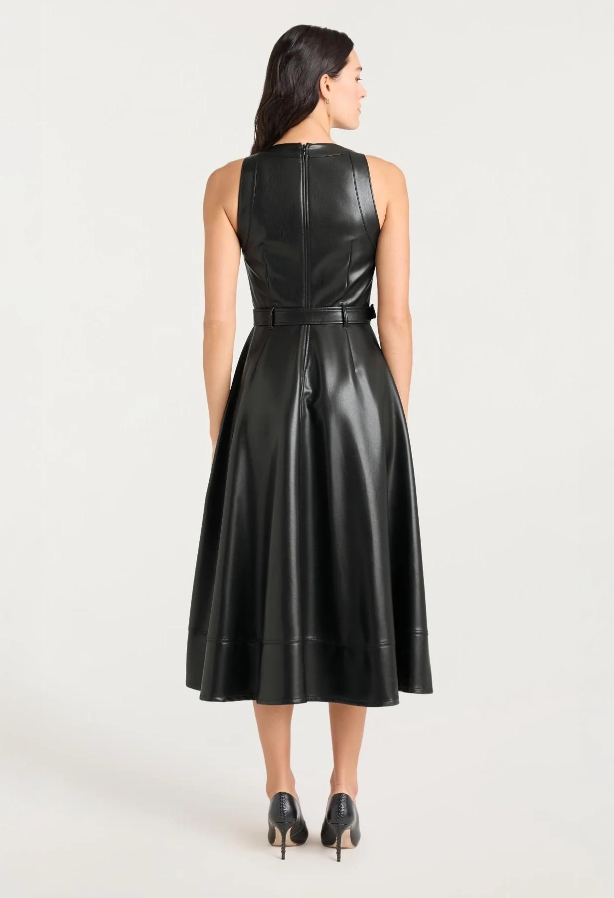 Vegan Leather Zelda Dress