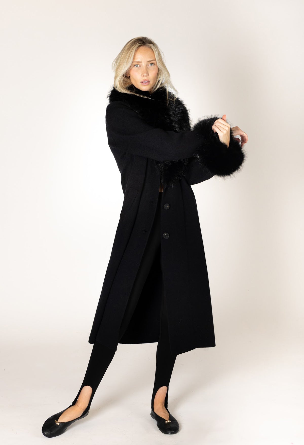 Vicki Essentials Fur Coat