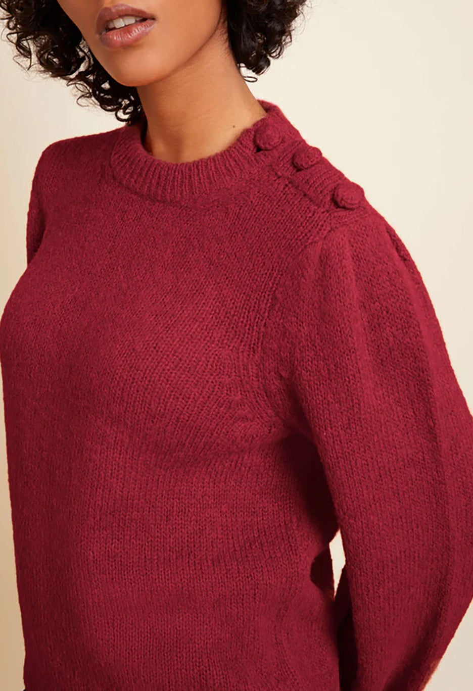 Vivi Sweater with Split Cuff