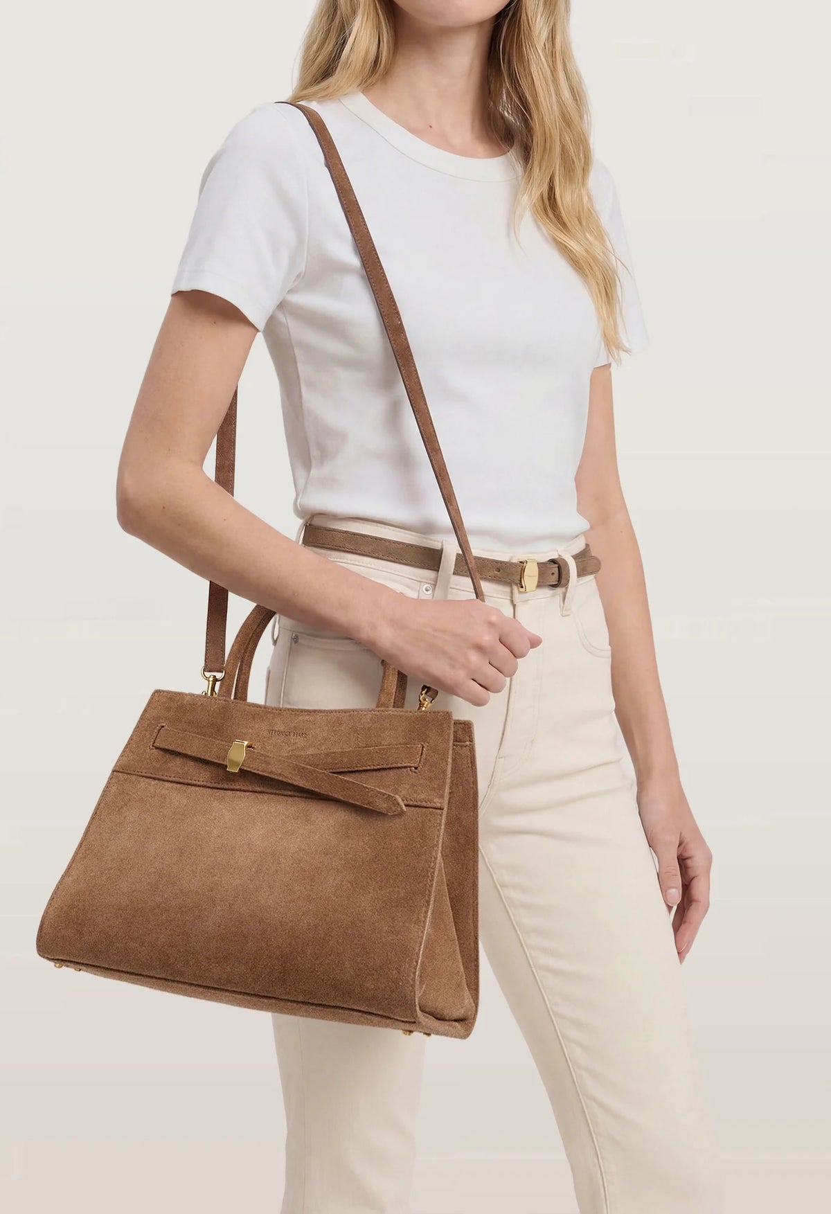 Suede Vb Dash Bag
