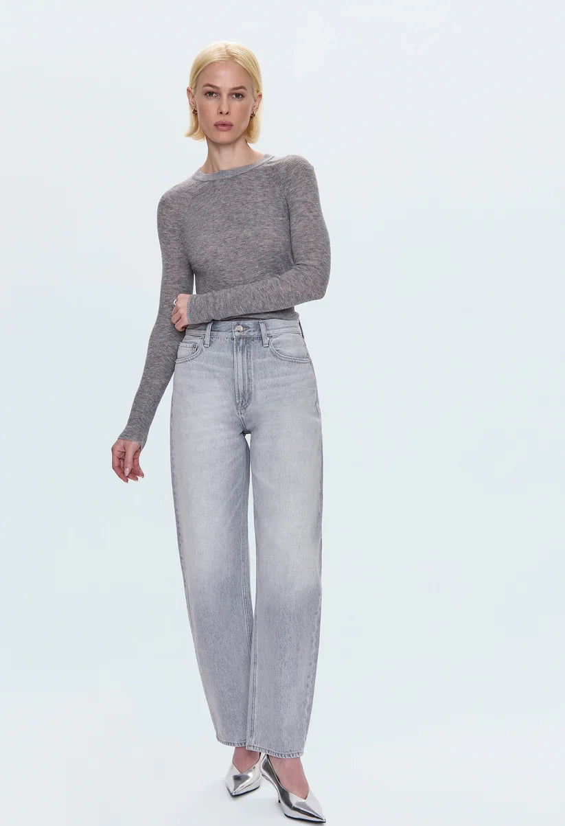 Wes High Rise Barrel Pant