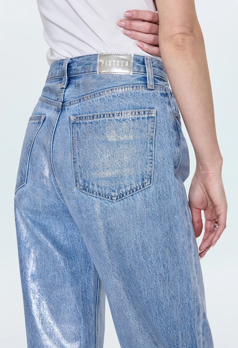 Wes High Rise Barrel Pant