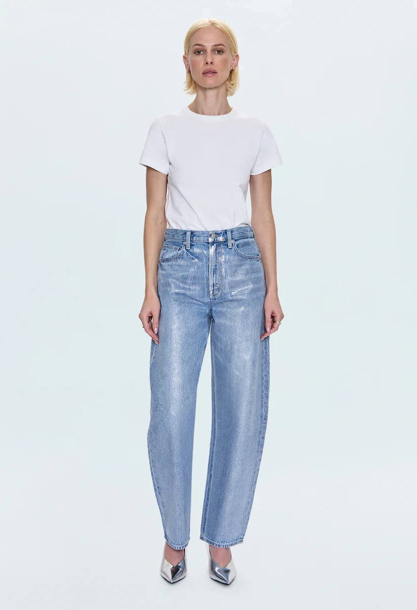 Wes High Rise Barrel Pant