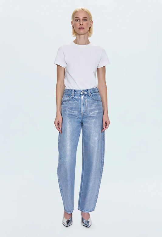 Wes High Rise Barrel Pant