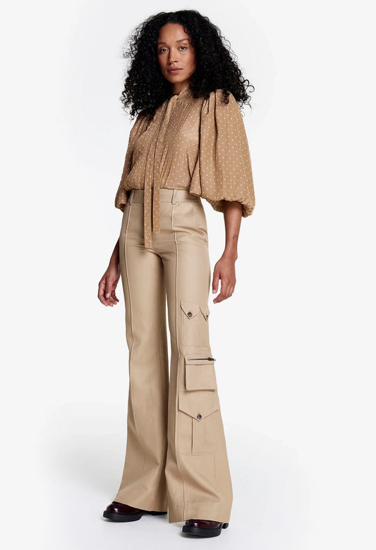 Wide Leg Cargo Trouser