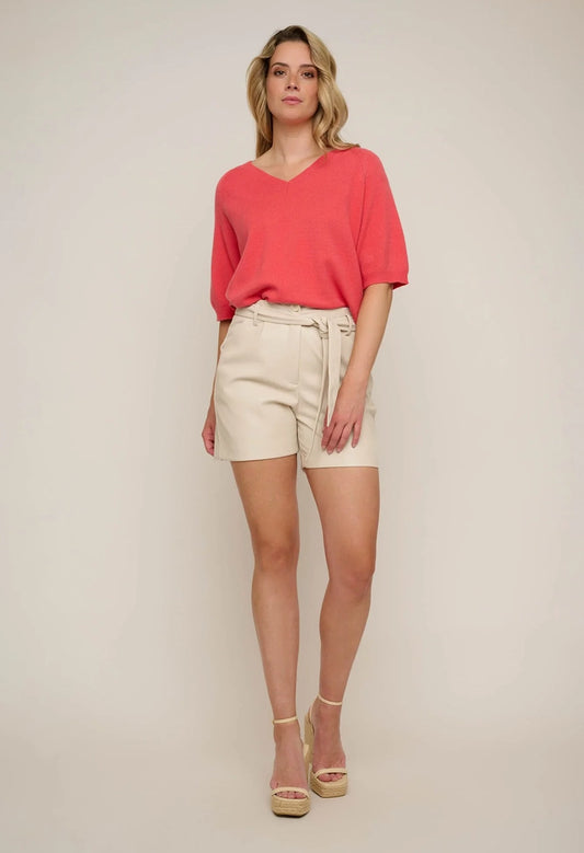 Walta Shorts With Belt