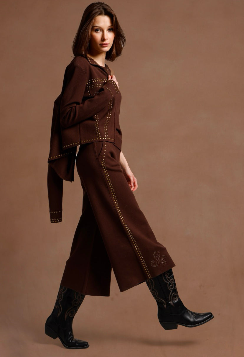 Western Collared Zip Jacket