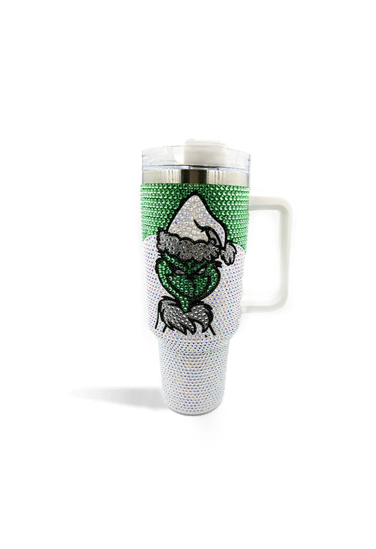 White Grinch Tumbler