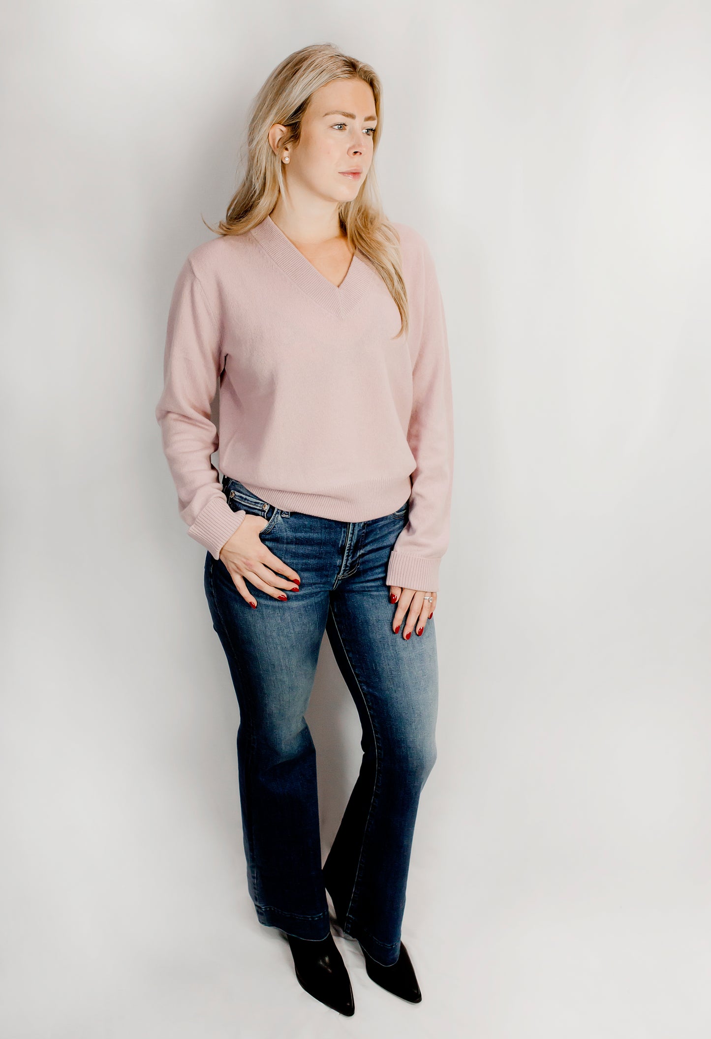 Rose Cashmere Sweater