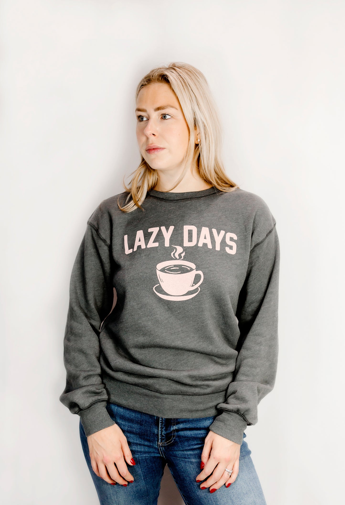 Lazy Days/Wild Night Reversible Sweatshirt