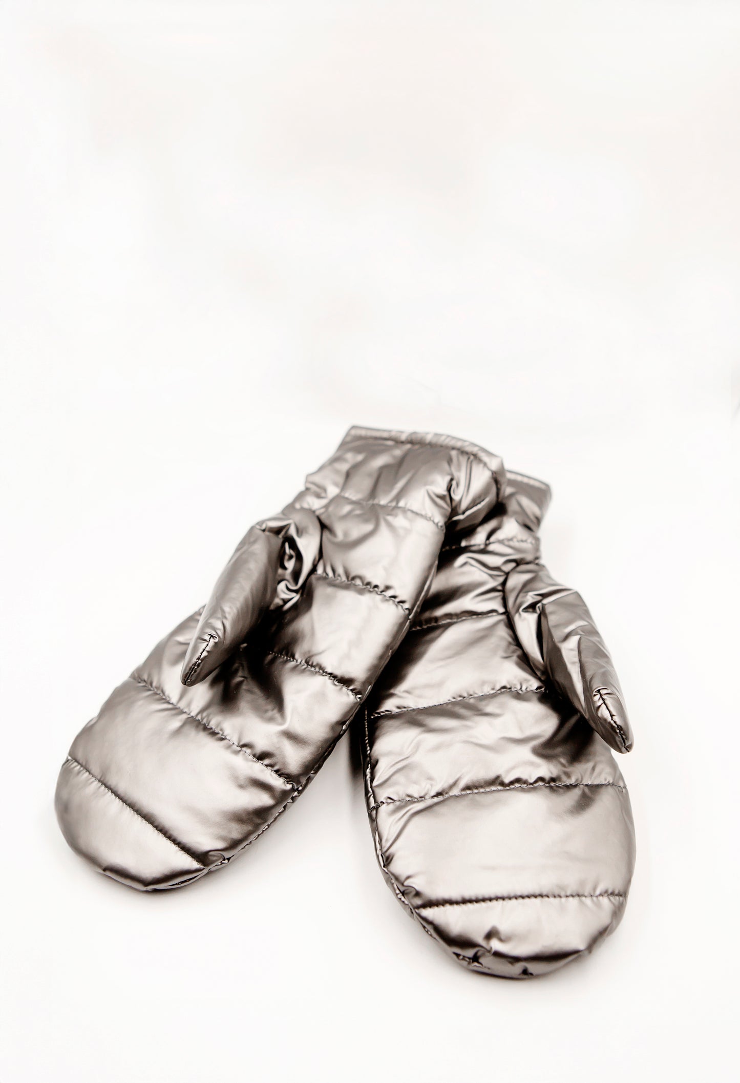 Quilted Mitts - Grey