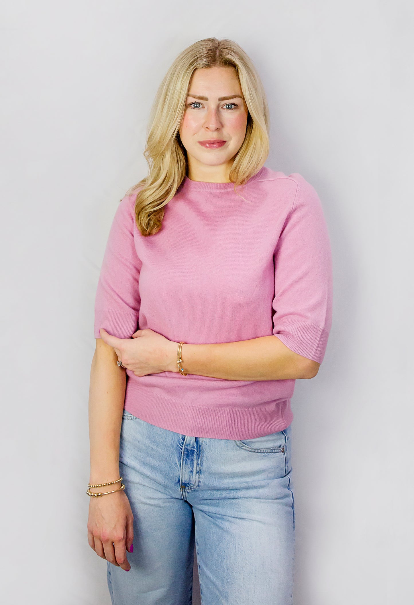 Crewneck Cashmere Tee