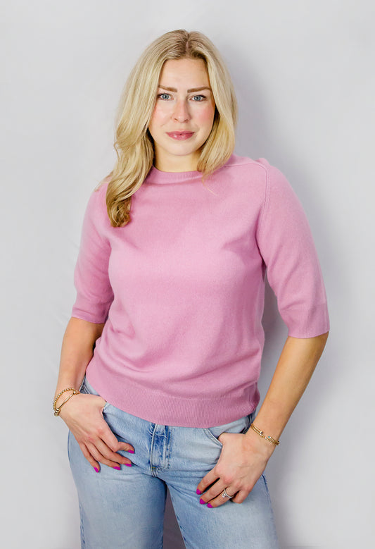 Crewneck Cashmere Tee