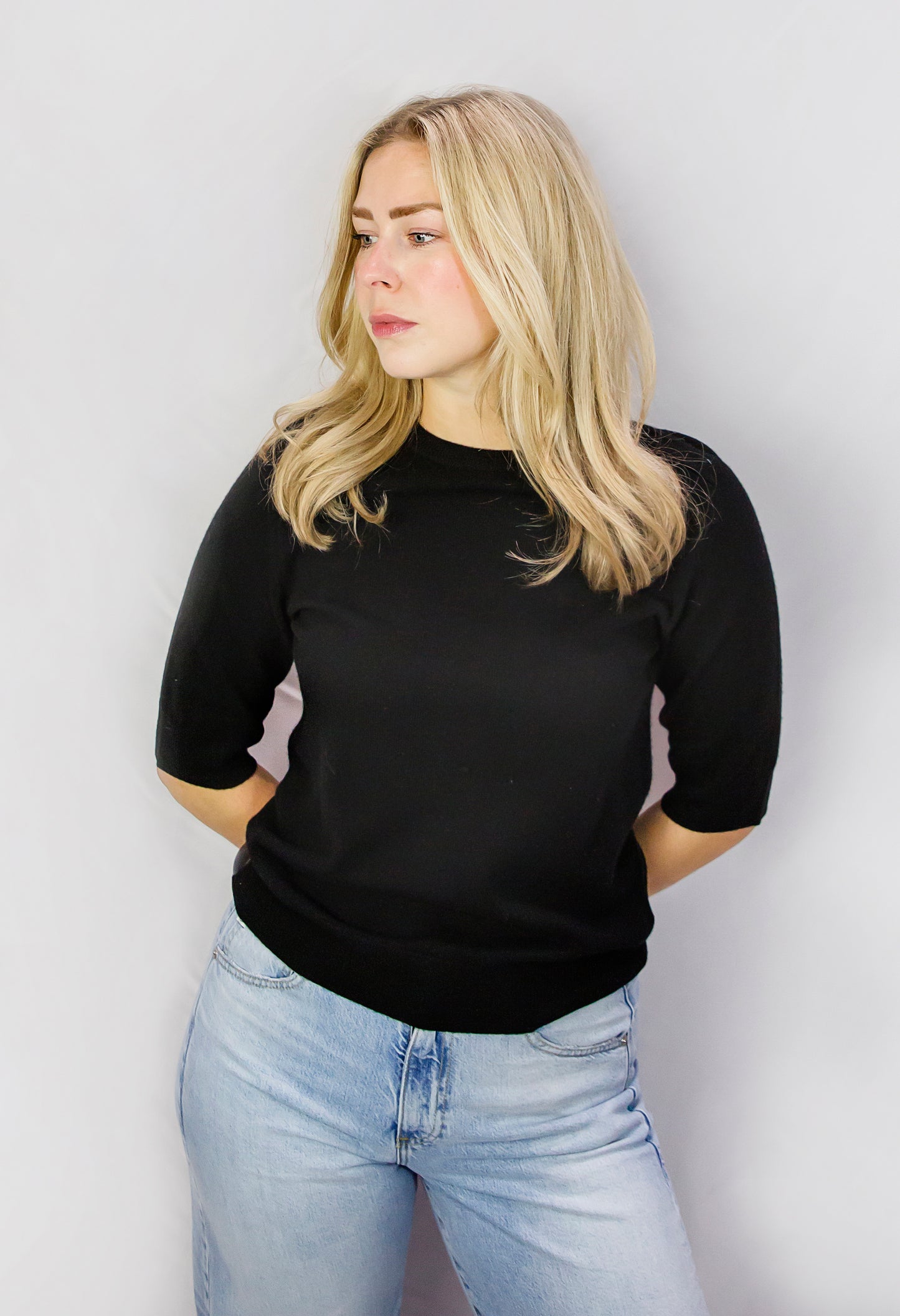 Crewneck Cashmere Tee