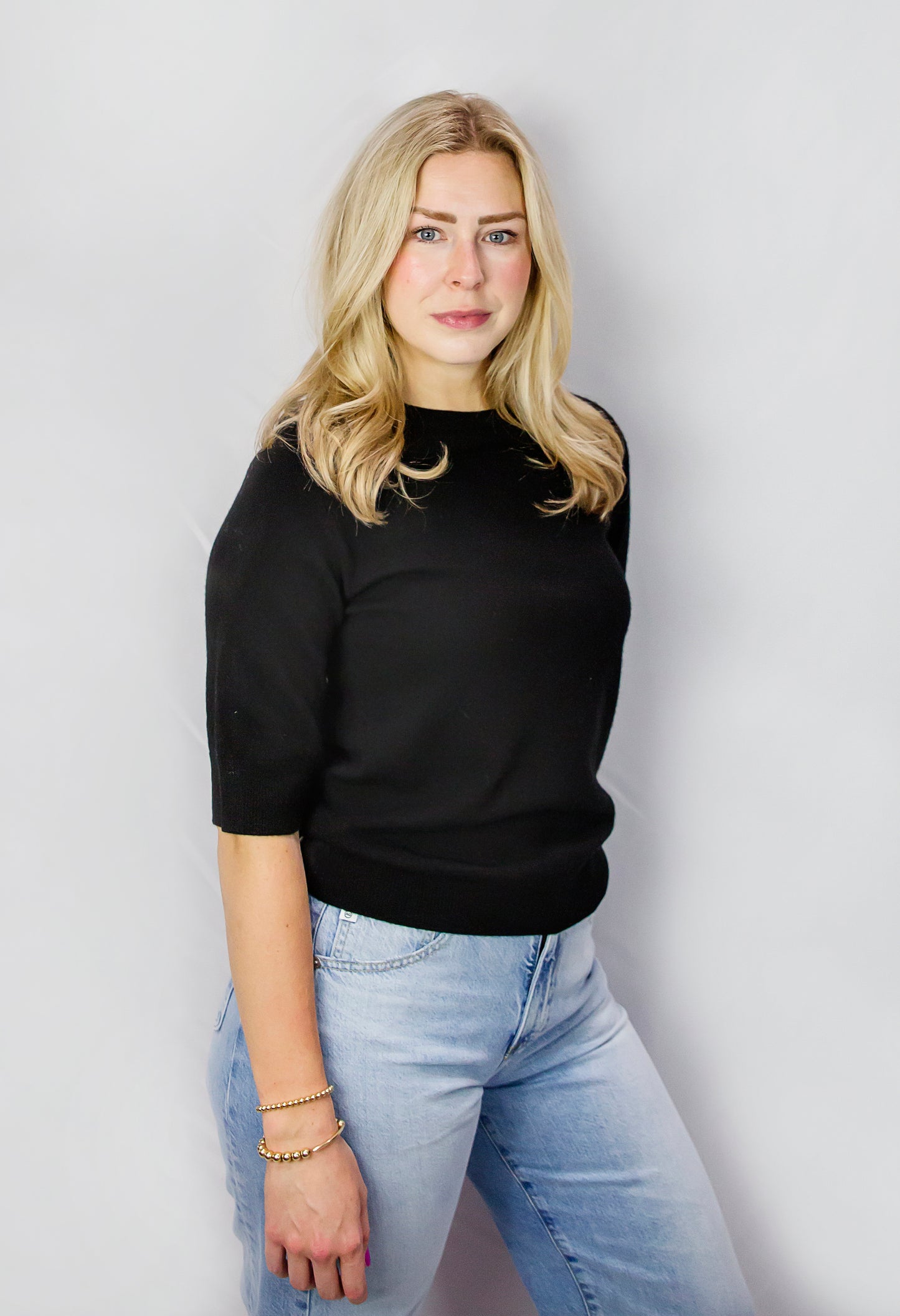 Crewneck Cashmere Tee