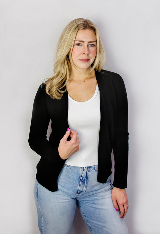 Open Cashmere Cardigan