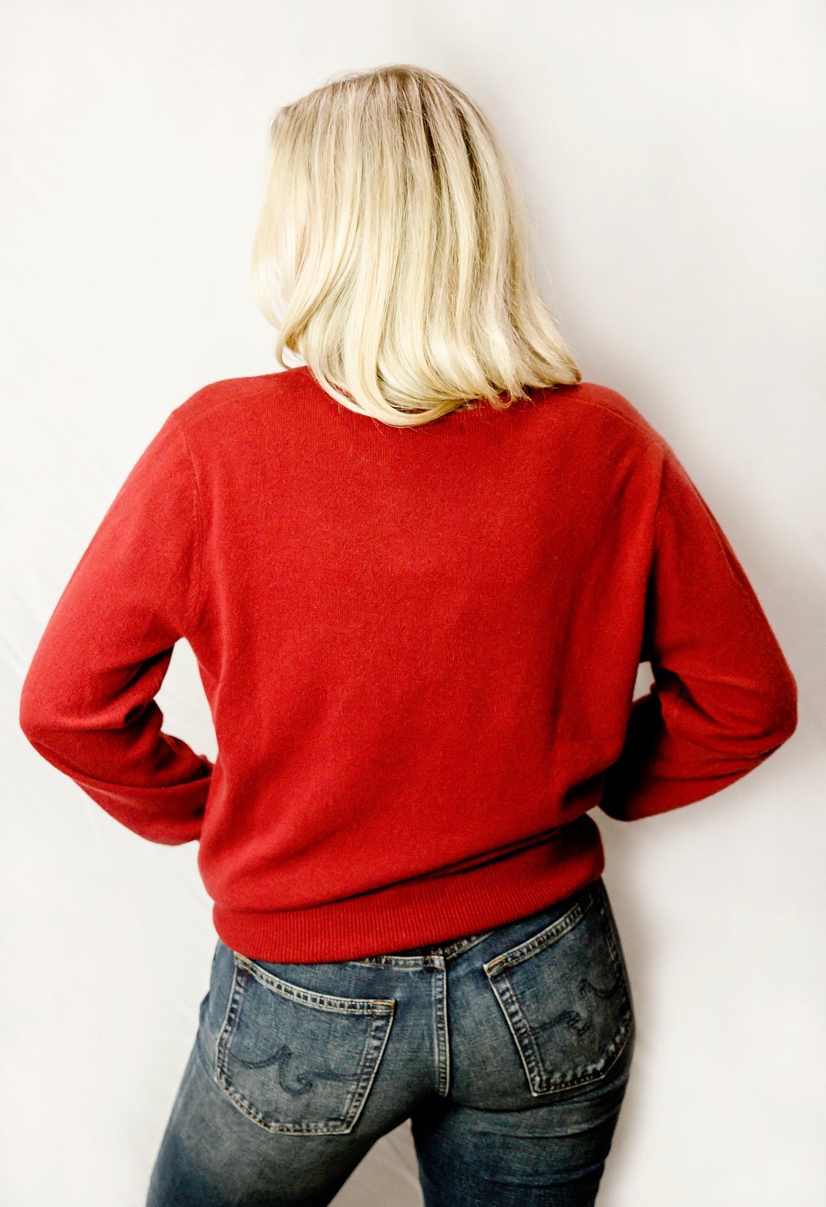 V-Neck Cashmere Sweater