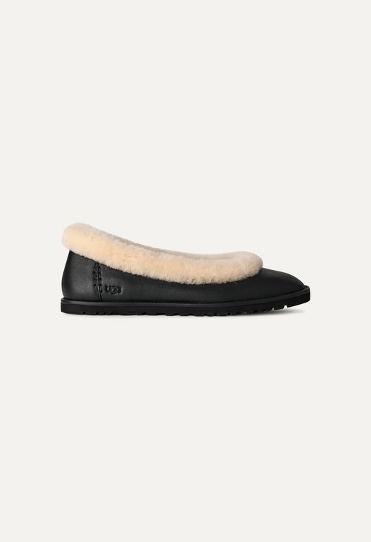 Zora Leather Ballet Flat