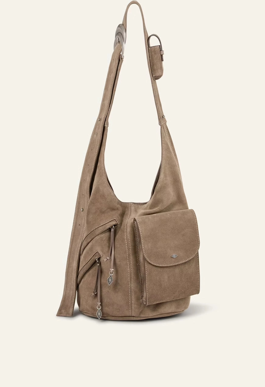 YouYou Suede Bucket Bag