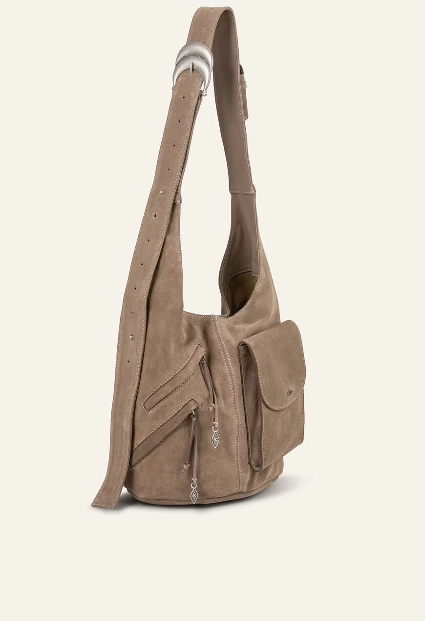 YouYou Suede Bucket Bag