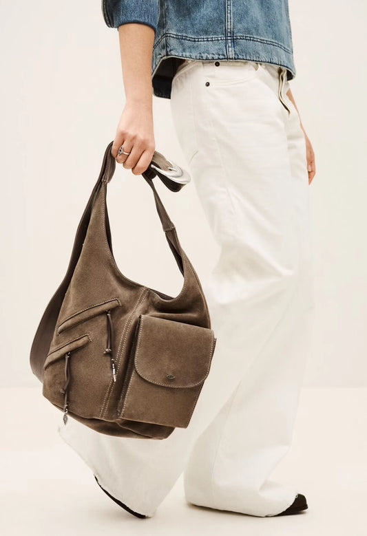 YouYou Suede Bucket Bag