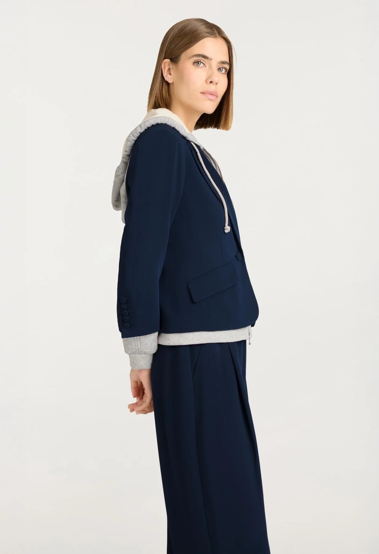 Zip Up Le Petit Khloe Blazer