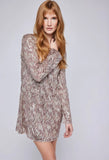 Zadie Sequin Mini Dress