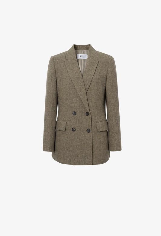 Wool Blend Blazer