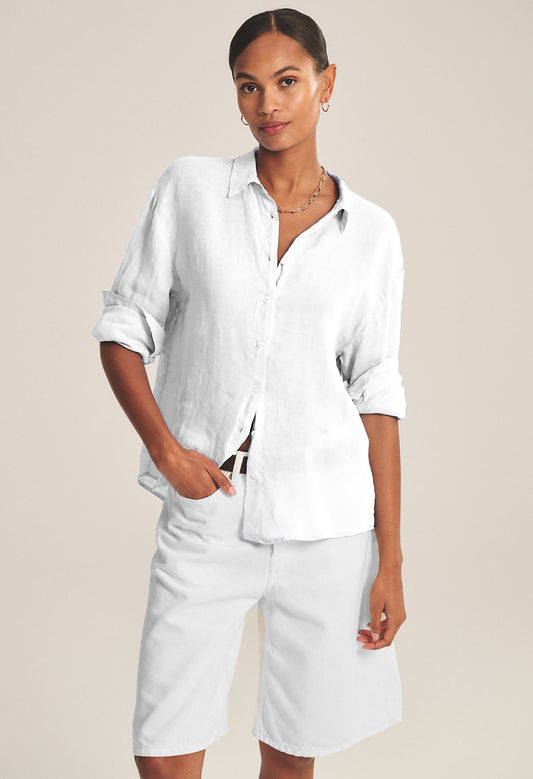 Brighton Woven Linen Top