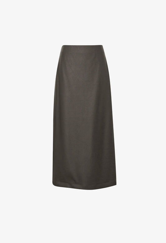 Faux Leather Skirt