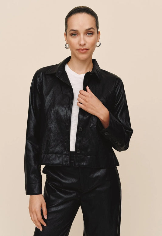 Crop Pocket Button Down