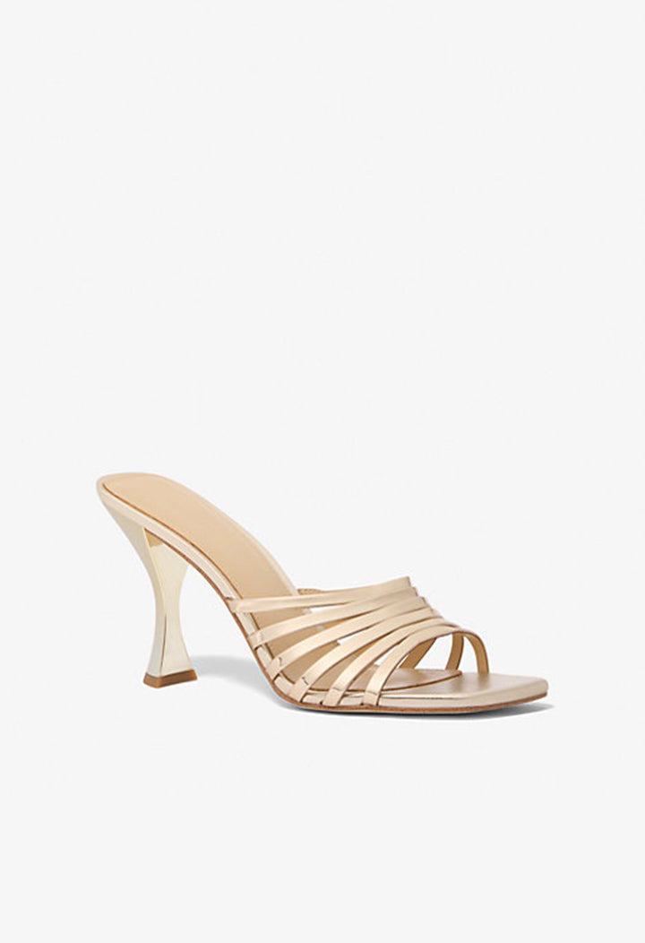 Haisley Metallic Leather Sandal