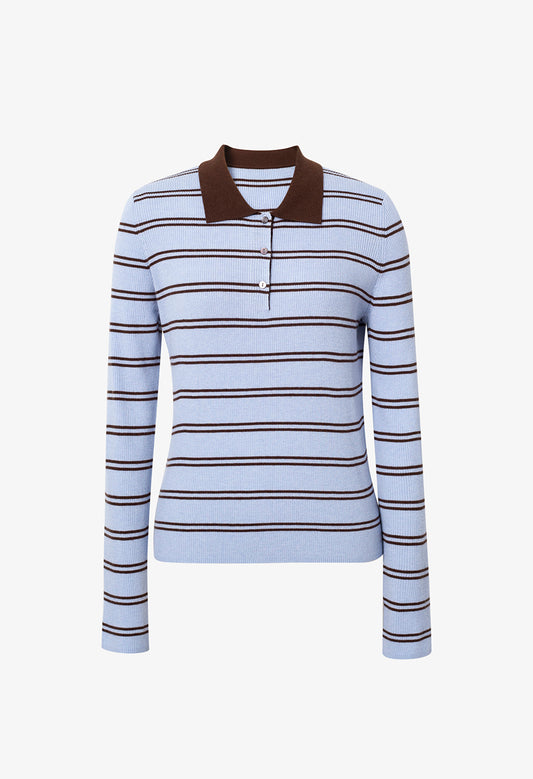 Polo Stripe Sweater