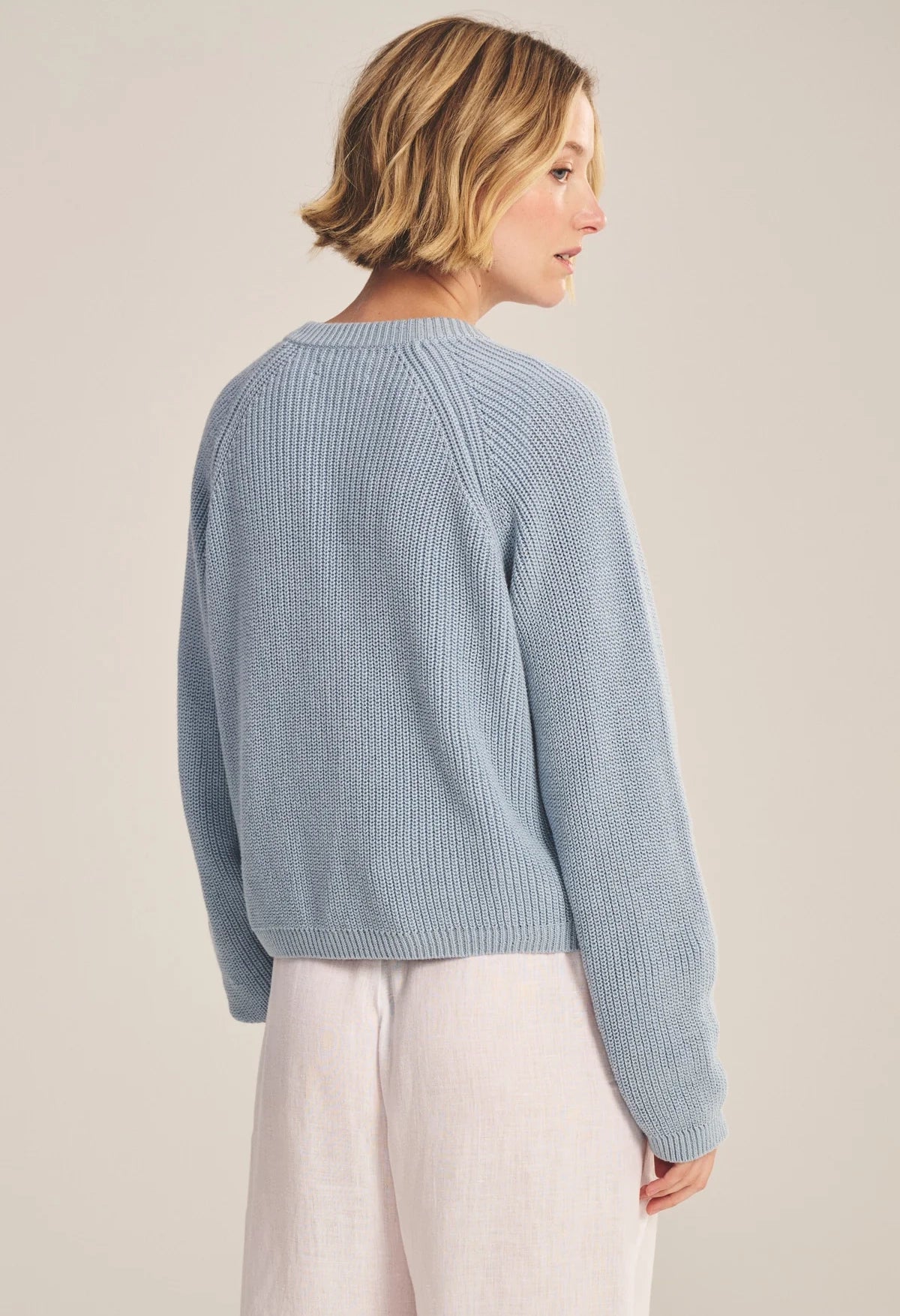 Mirae Textured Pima Cotton Sweater