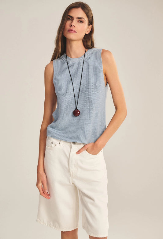 Seretta Textured Pima Cotton Sweater