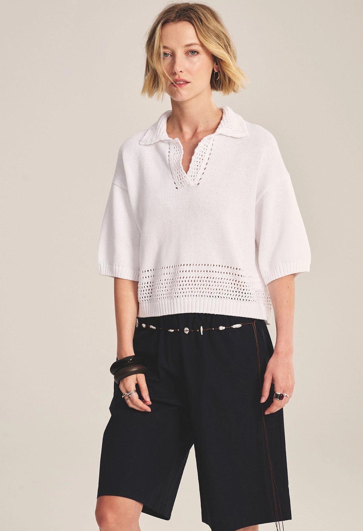 Winslow Novelty Pima Cotton Sweater