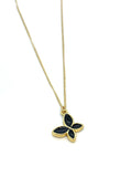 Butterfly Pendant on Gold Filled Chain