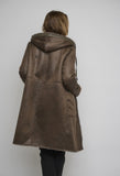 Floor Reversible Hooded Coat