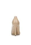 Hazel Nude Patent Pump