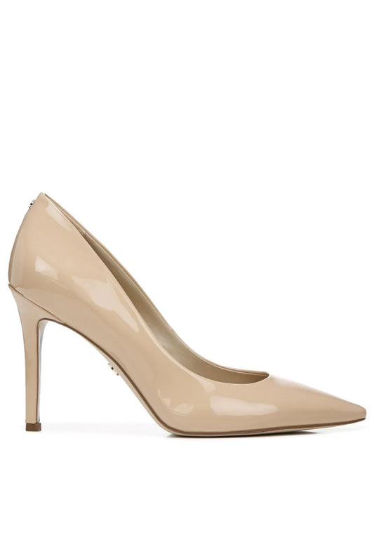Hazel Nude Patent Pump