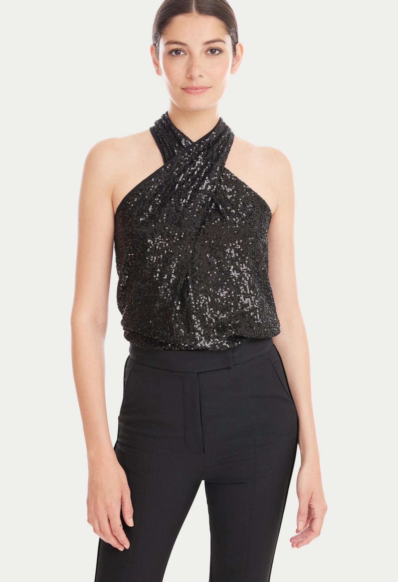 Nicola Halter Sequin Top