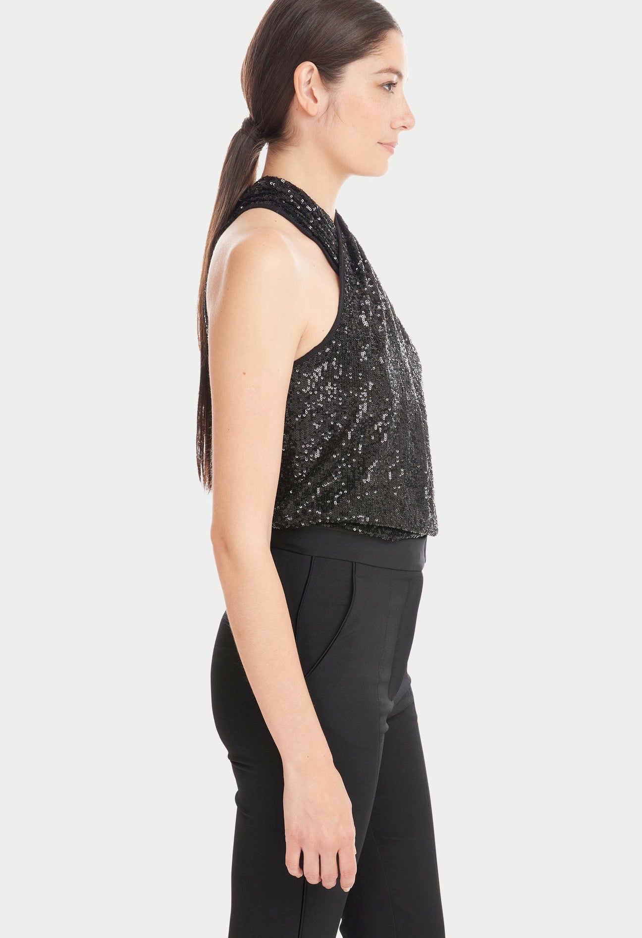 Nicola Halter Sequin Top