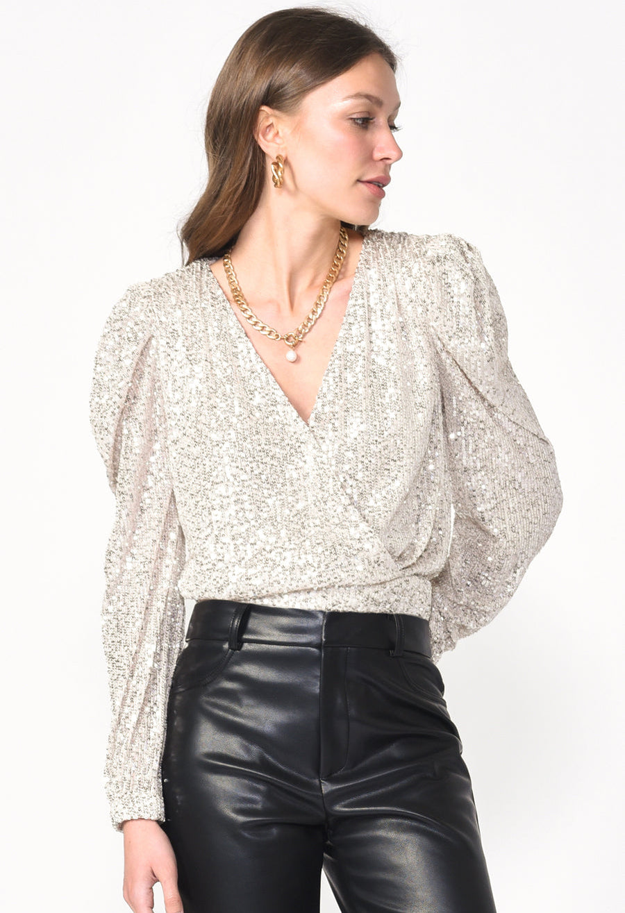 Lala Sequin Bodysuit