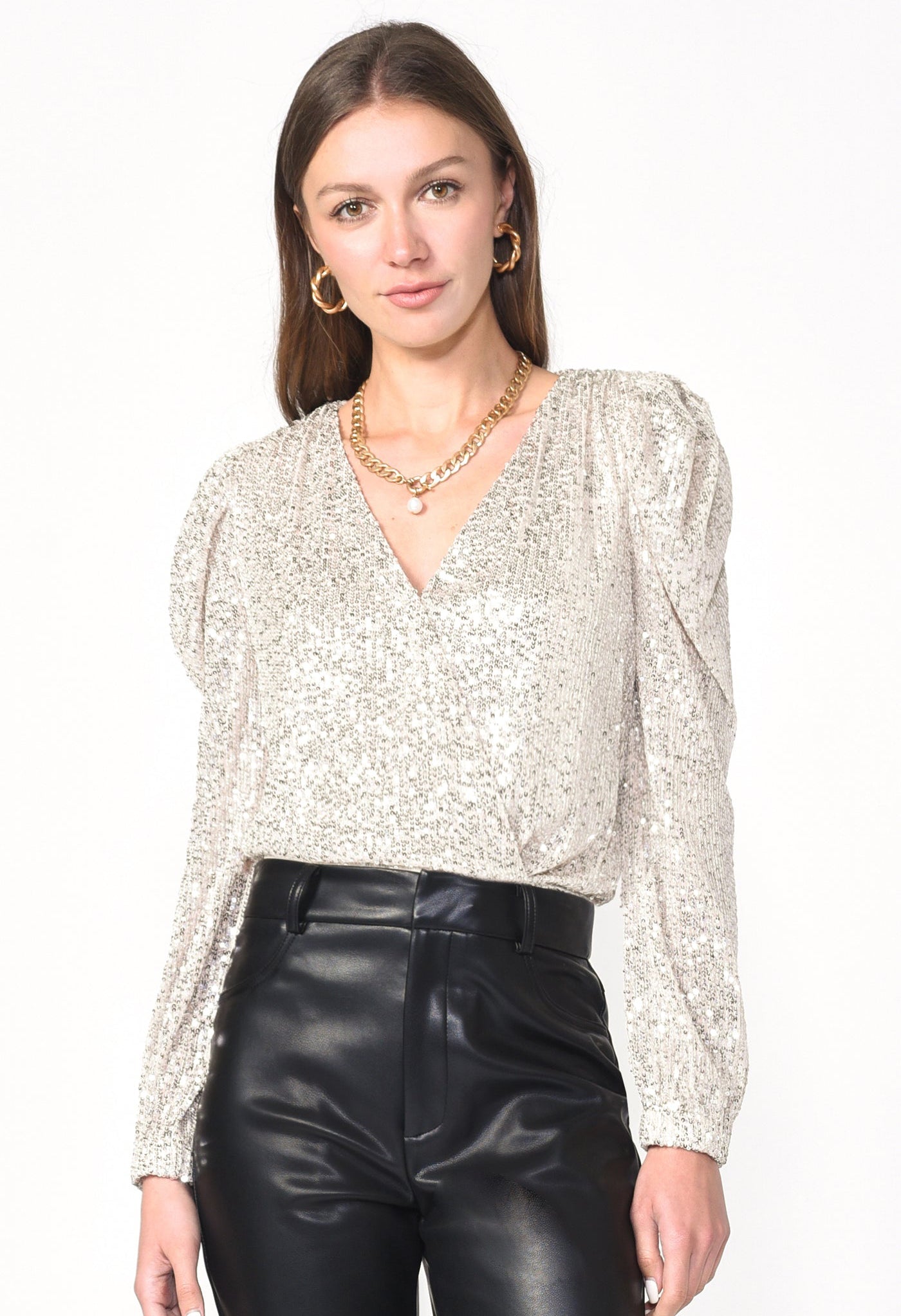 Lala Sequin Bodysuit