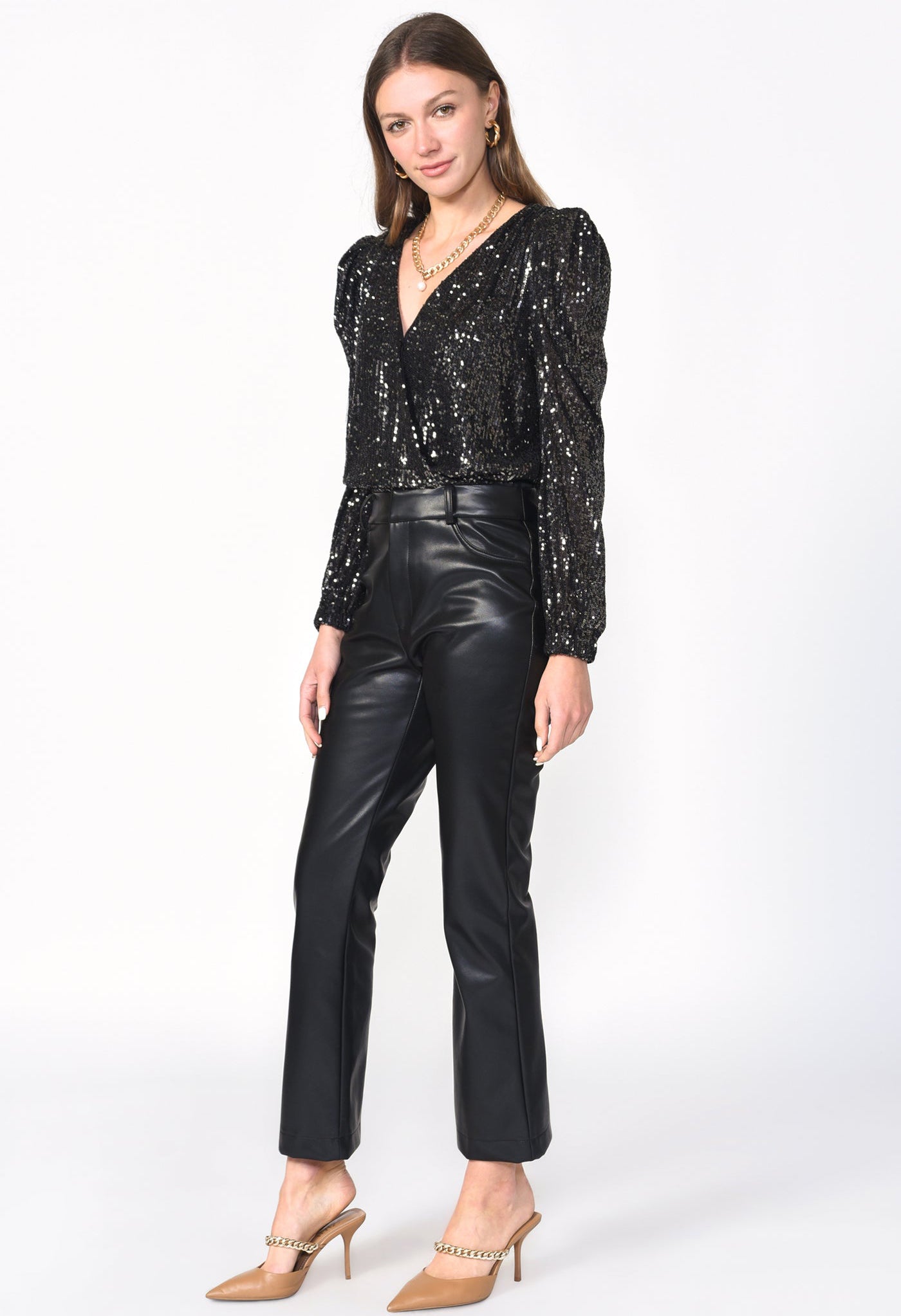 Lala Sequin Bodysuit